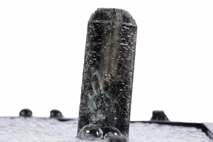 Vitreous Black Topaz Crystal - Utah #347117